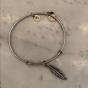 Alex and ani feather bracelet